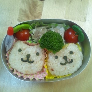 簡単キャラ弁☆カピバラさんのお弁当♪